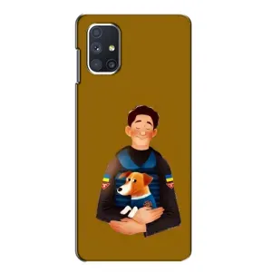 Чехол с принтом для Samsung Galaxy M51 (ЗСУ Патрон)