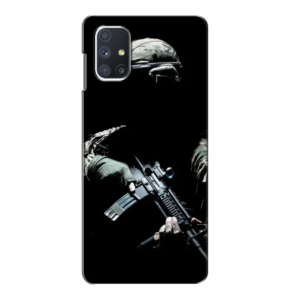 Чехол с рисунком «ЗСУ снайпер» для Samsung Galaxy M51 Чехол с рисунком «ЗСУ снайпер» для Samsung Galaxy M51