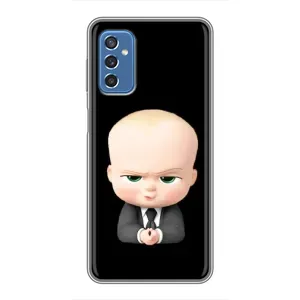 Мультяшный принт на Чехол для Самсунг Галакси М52 (5G) (Бос)