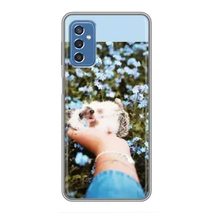 Чохли з зображенням різних тварин на Samsung Galaxy M52 5G (M526) (Їжачок в руці)
