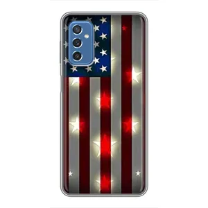 Чехол Флаг USA для Samsung Galaxy M52 5G (M526) (Флаг США 2)