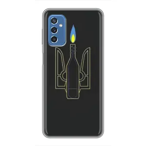 Чохол з картинкою (Патріотичний ГЕРБ) на Samsung Galaxy M52 5G (M526) (Герб - Молотова)