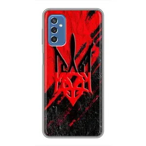 Чохли УПА (Червоно-Чорний) на Samsung Galaxy M52 5G (M526) (Герб в кольорах УПА)