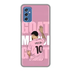 Чехлы Лео Месси в Майами на Samsung Galaxy M52 5G (M526) (GOAT MESSI)