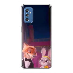 Силиконовый чехол с принтом Зоотрополіс для Samsung Galaxy M52 5G (M526) (Главные герои)