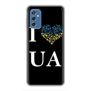 Силиконовый Чехол на Samsung Galaxy M52 5G (M526) (Я-Украина) (I Love UA)
