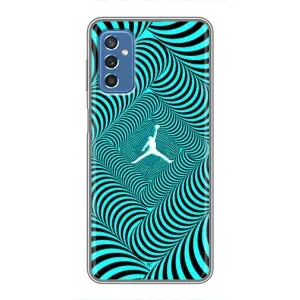 Силиконовый Чехол Nike Air Jordan на Самсунг Галакси М52 (5G) (Jordan)
