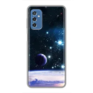Чехол (ТПУ) с планетами на Samsung Galaxy M52 5G (M526) (Космический вид)
