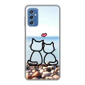 Силіконові Чохли Коханій людині для Samsung Galaxy M52 5G (M526) (Котейки)