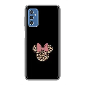 Чехол с леопардовым принтом на Samsung Galaxy M52 5G (M526) (Леопардовая Минни)