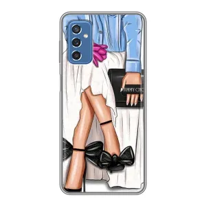 Силиконовый Чехол на Samsung Galaxy M52 5G (M526) с картинкой Стильных Девушек (Мода)