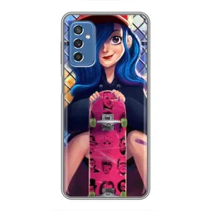 Чехол с картинкой Модные Девчонки Samsung Galaxy M52 5G (M526) (Модная девушка)