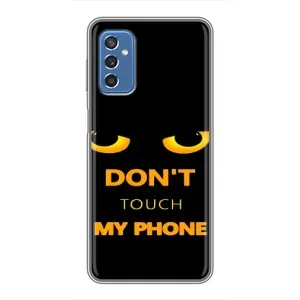 Чехол с Прикольным принтом на Samsung Galaxy M52 5G (M526) (Не трогай мой телефон)