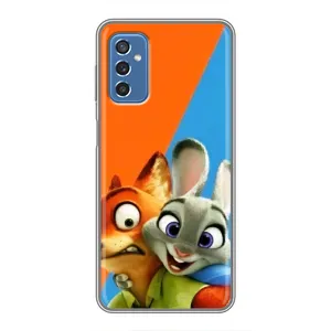 Чехлы ЗВЕРОПОЛИС для Samsung Galaxy M52 5G (M526) (Ник и Хопс)