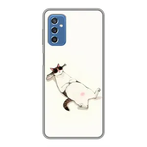 Чохол на тематику: Коти для Samsung Galaxy M52 5G (M526) (Відпочинок)
