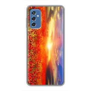 Чехлы с картинкой (Тюльпаны) на Самсунг Галакси М52 (5G) (Поле тюльпанов)