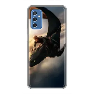 Чехол дракон Беззубик для Samsung Galaxy M52 5G (M526) (Полет Беззубика)