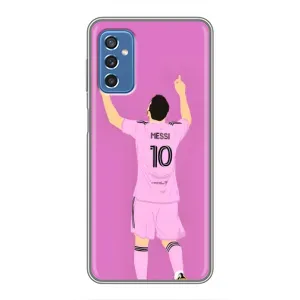 Чехлы Лео Месси в Майами на Samsung Galaxy M52 5G (M526) (Празднование Месси)