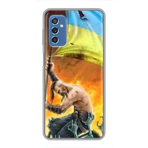 Чохол з картинкою (Патріотичний КОЗАК) на Samsung Galaxy M52 5G (M526) (Сильний КОЗАК)