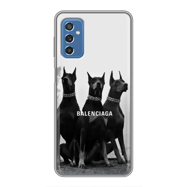 Чехол с рисунком «Три добермана» для Samsung Galaxy M52 5G (M526) Чехол с рисунком «Три добермана» для Samsung Galaxy M52 5G (M526)