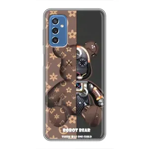 Силиконовый чехол для Samsung Galaxy M52 5G (M526) (Медмедь Луи Виттон)