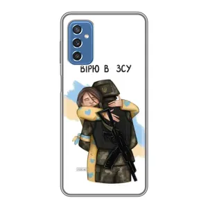 Патріотичний Чохол для Samsung Galaxy M52 5G (M526) (Віримо у ЗСУ)