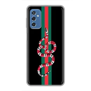 Чехлы Бренд GUCCI для Samsung Galaxy M52 5G (M526) (Змей Гуччи)