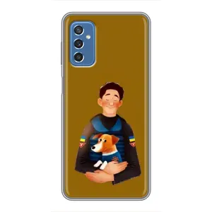 Чехол с принтом для Samsung Galaxy M52 5G (M526) (ЗСУ Патрон)