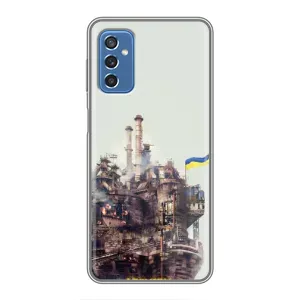 Чехлы на военную тематику для Samsung Galaxy M52 (Азовсталь)