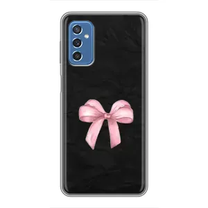 Чехол банты для Samsung Galaxy M52 (Бантик)