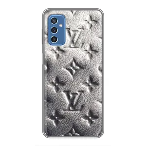Текстурний Чохол Louis Vuitton для Самсунг Галаксі М52 (Бежевий ЛВ)