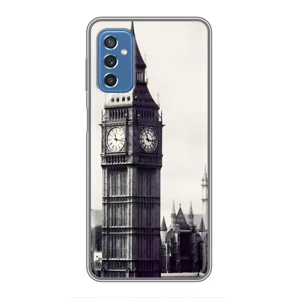 Чехол с рисунком «Биг-Бен» для Samsung Galaxy M52 Чехол с рисунком «Биг-Бен» для Samsung Galaxy M52
