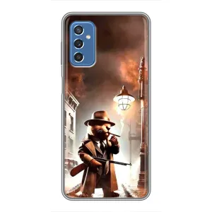 Чехол с мемами тралалело тралала для Samsung Galaxy M52 (Бобрито бандито)