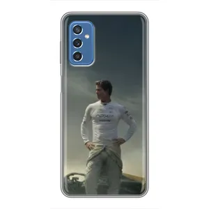 Чехол фильм Формула 1 для Samsung Galaxy M52 (Бред Питт)