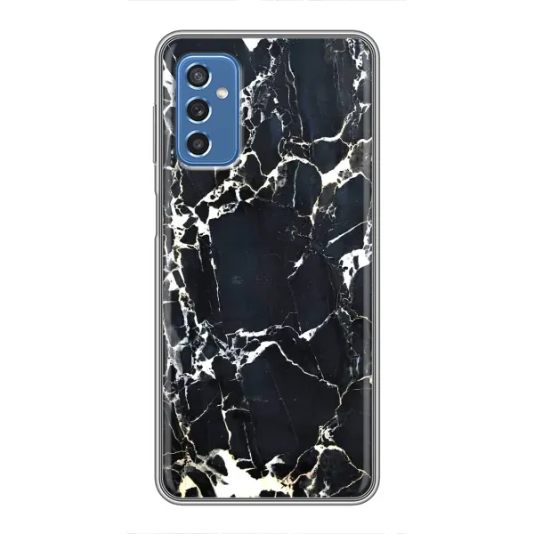 Чехол с рисунком «Чёрный мрамор» для Samsung Galaxy M52 Чехол с рисунком «Чёрный мрамор» для Samsung Galaxy M52