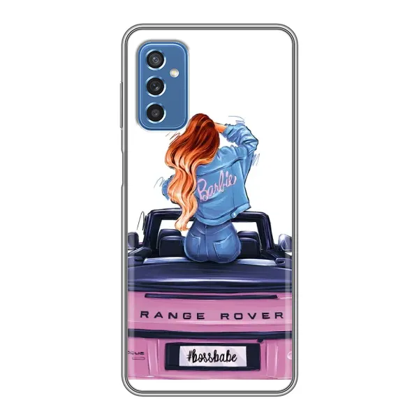 Чехол с рисунком «Девушка на машине» для Samsung Galaxy M52 Чехол с рисунком «Девушка на машине» для Samsung Galaxy M52