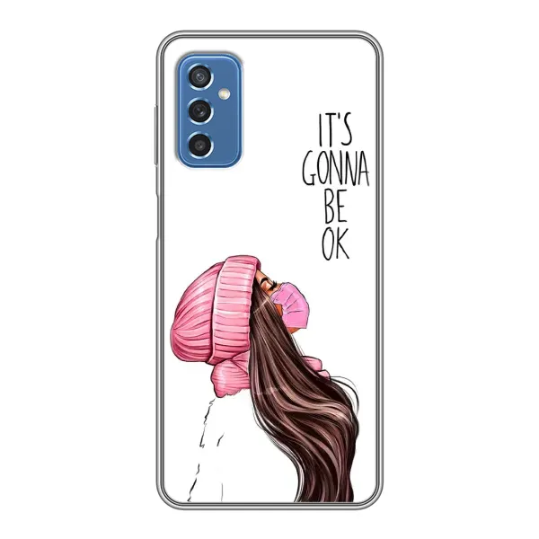 Чехол с рисунком «Девушка в маске» для Samsung Galaxy M52 Чехол с рисунком «Девушка в маске» для Samsung Galaxy M52