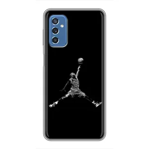 Силіконовый Чохол Nike Air Jordan на Самсунг Галаксі М52 (Джордан)