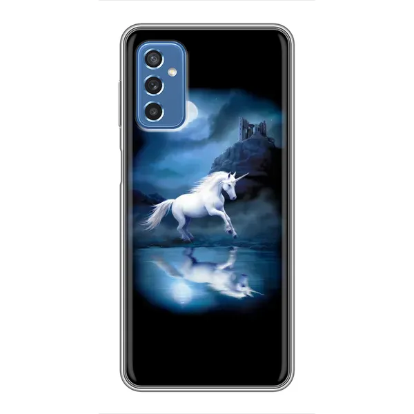 Чехол с рисунком «Единорог» для Samsung Galaxy M52 Чехол с рисунком «Единорог» для Samsung Galaxy M52