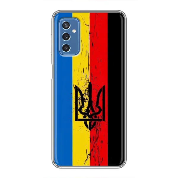 Чехол с рисунком «Флаг УПА» для Samsung Galaxy M52 Чехол с рисунком «Флаг УПА» для Samsung Galaxy M52