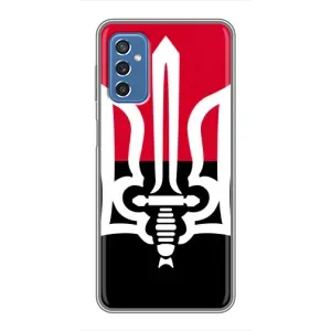 Чехлы УПА (Красно-Чёрный) на Samsung Galaxy M52 (Герб Украины)