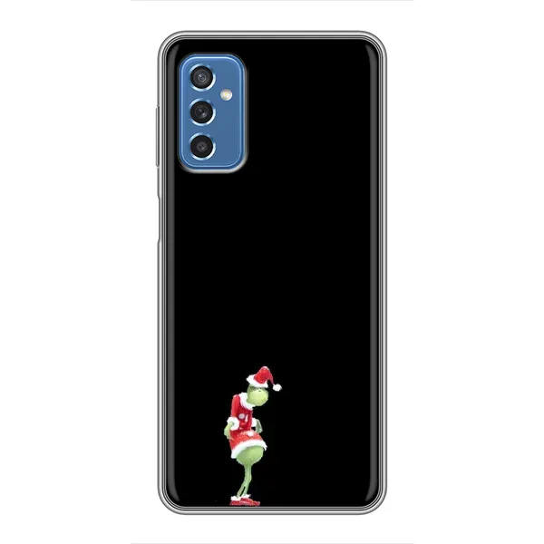 Чехол с рисунком «Гринч на чорном» для Samsung Galaxy M52 Чехол с рисунком «Гринч на чорном» для Samsung Galaxy M52
