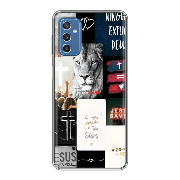 Чехол с рисунком «Христианский арт» для Samsung Galaxy M52