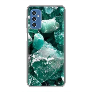 Чехол (Дорого -богато) на Samsung Galaxy M52 (Изумруд)
