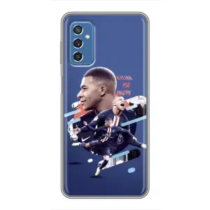 Чехол (TPU) с Футболистом на Samsung Galaxy M52 (Килиан)