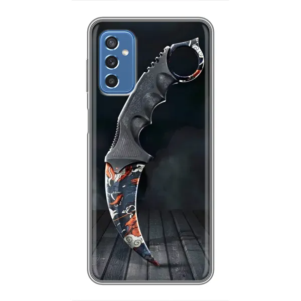 Чехол с рисунком «Кинжал КС ГО» для Samsung Galaxy M52 Чехол с рисунком «Кинжал КС ГО» для Samsung Galaxy M52