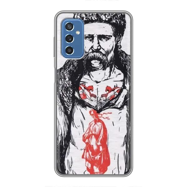 Чехол с рисунком «Кобзарь» для Samsung Galaxy M52 Чехол с рисунком «Кобзарь» для Samsung Galaxy M52