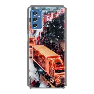 Чехлы на Новый Год Samsung Galaxy M52 (Кока Кола)