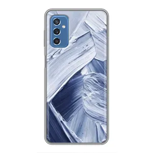Чехлы со смыслом для Samsung Galaxy M52 (Краски мазки)