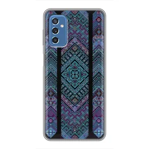 Силиконовый Чехол на Samsung Galaxy M52 (Крутой орнамент)
